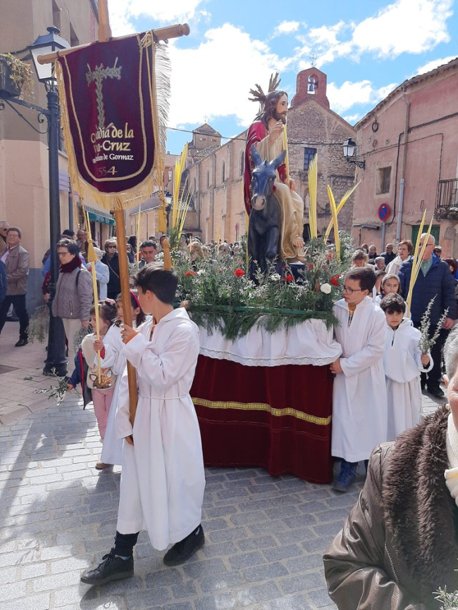 La procesión de la borriquilla en San Esteban. ANA HENANDO (7)