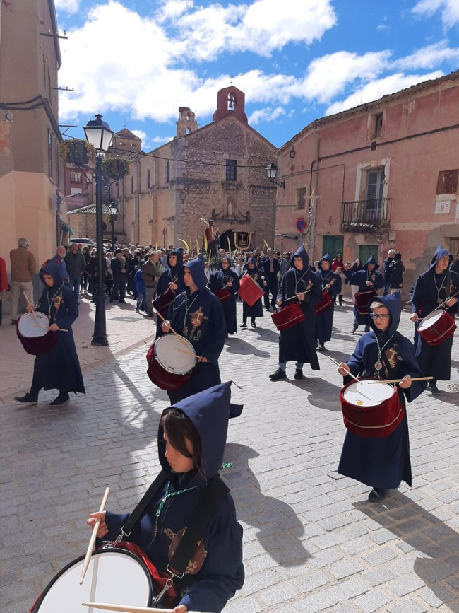 La procesión de la borriquilla en San Esteban. ANA HENANDO (8)