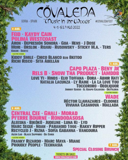 Music in the Woods, el Covaleda Fest de 2022.