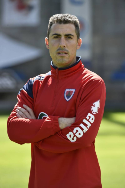 Fran Sanz seguirá en el Numancia como entrenador de porteros. HDS
