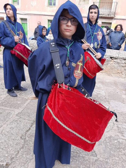 La procesión de la borriquilla en San Esteban. ANA HENANDO (5)