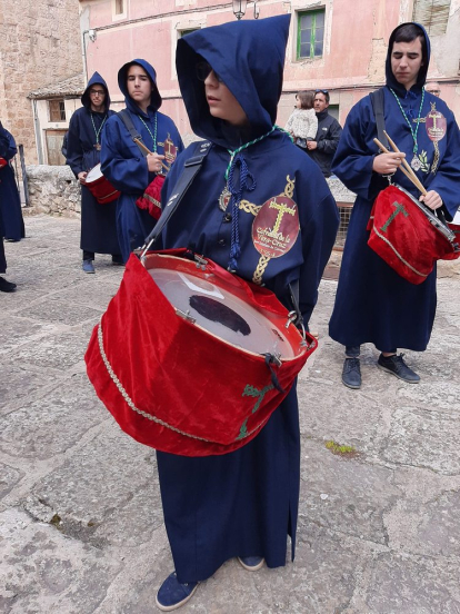 La procesión de la borriquilla en San Esteban. ANA HENANDO (17)