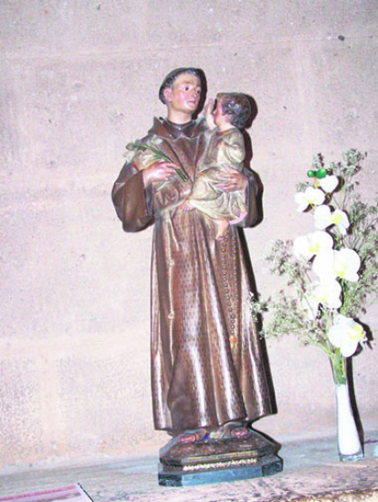 La talla sustraída estaba en la iglesia de San Juan de Rabanera.-G. MONTESEGURO