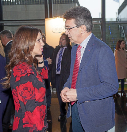 Silvia Clemente y Juan Martínez Majo.