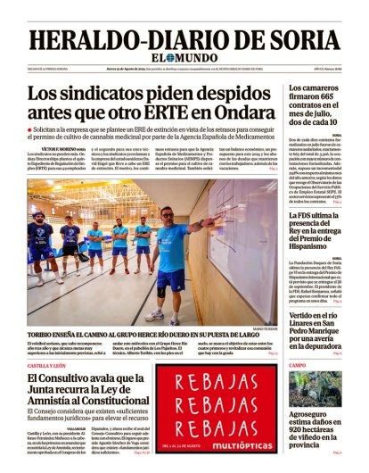 Portada 22 de agosto de 2024.