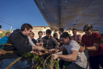 Una tradición organizada por la Asociación de Amigos de Sarnago