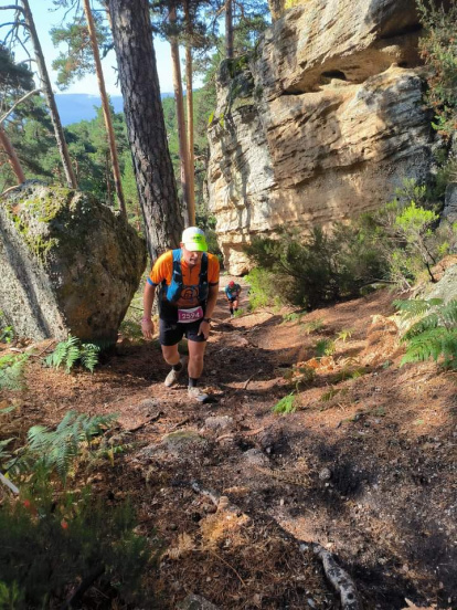 El espectáculo del trail tuvo lugar este domingo en Duruelo.