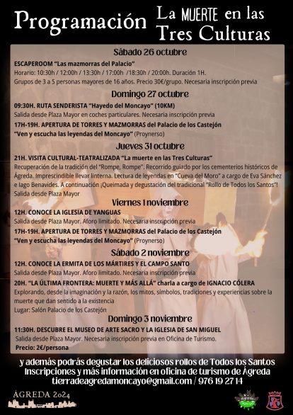 Programa de actividades.