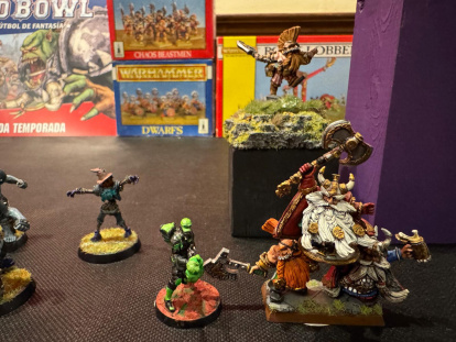 Miniaturas pintadas con maestría en el Casino