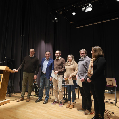 Entrega de los premios de poesía, prosa, fotografía y excelencia académica en El Burgo de Osma.