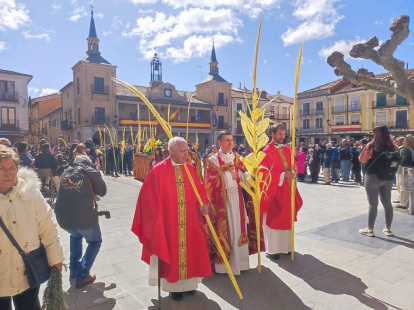 La Semana Santa burguense arrancó con 'La Borriquilla'