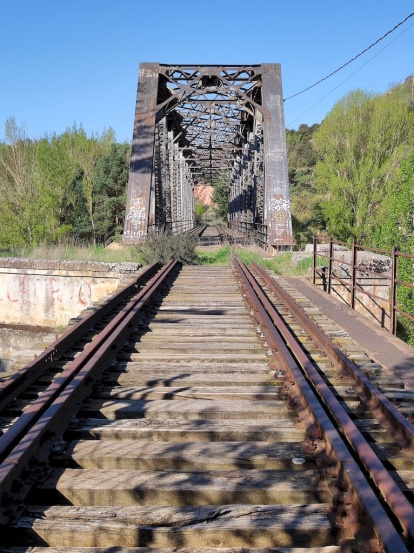 Puente de hierro. Vicente Otero