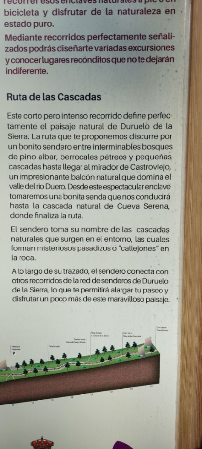 Ruta de las cascadas de Duruelo de la Sierra (Soria). HDS