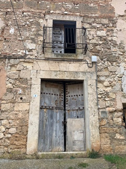 Casa Alta de los Carrillo Yáñez de Barnuevo en Deza, ahora en la Lista Roja del Patrimonio. HISPANIA NOSTRA