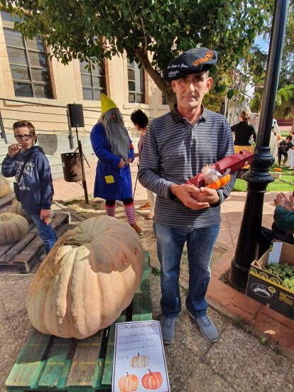 Concurso de calabazas en San Esteban.-A. H.