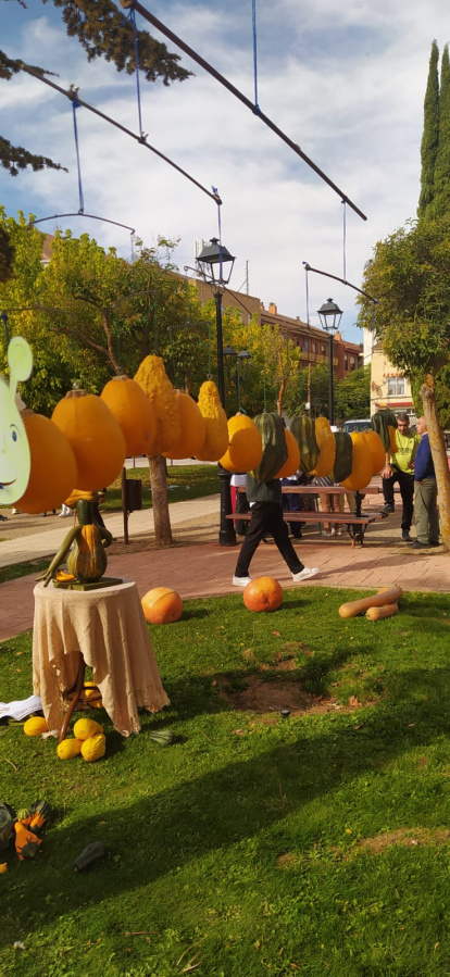 Concurso de calabazas en San Esteban.-A. H.