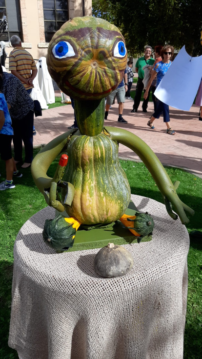 Concurso de calabazas en San Esteban.-A. H.