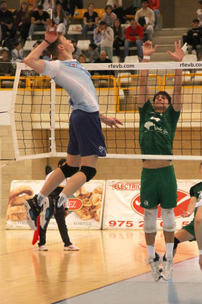 El Río Duero Voley, subcampeón de España junior ante Unicaja Almería. MARÍA MORALES