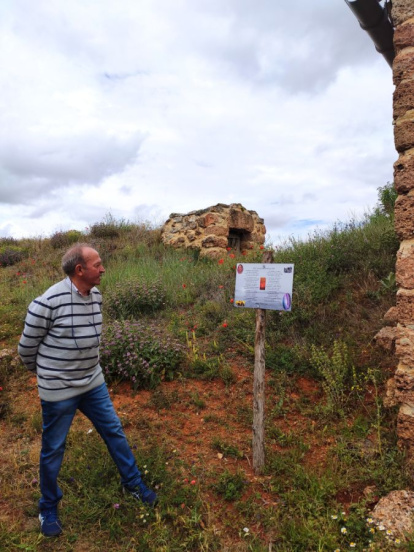 Jornada inaugural del Huerto poético en Quintanas Rubias de Arriba.-ANA HERNANDO