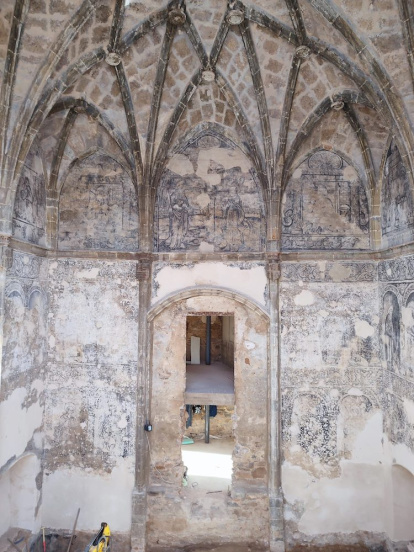 Obras en la iglesia de Santa María de Yanguas de Ágreda. HDS (9)