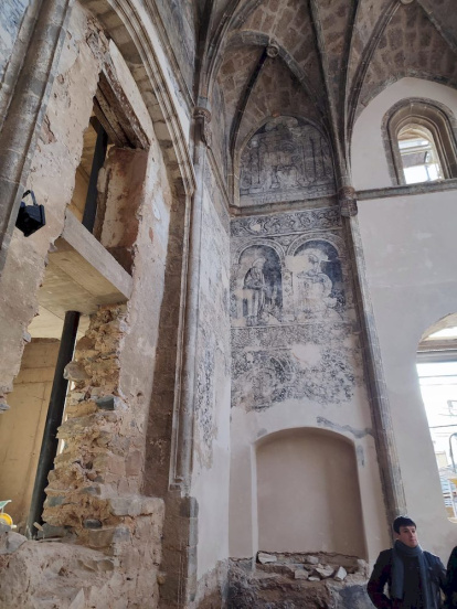 Obras en la iglesia de Santa María de Yanguas de Ágreda. HDS (12)