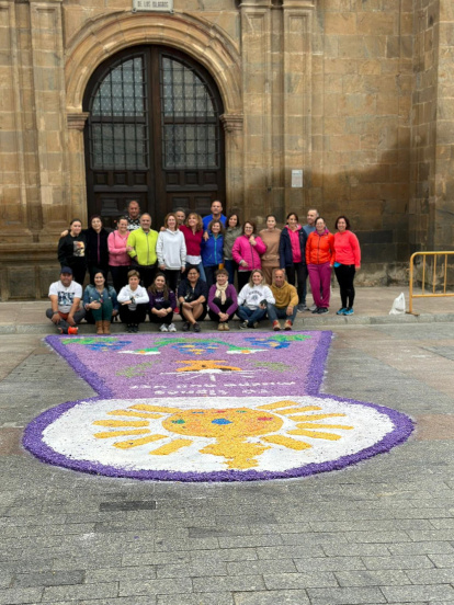 Alfombra floral en Ágreda.-HDS