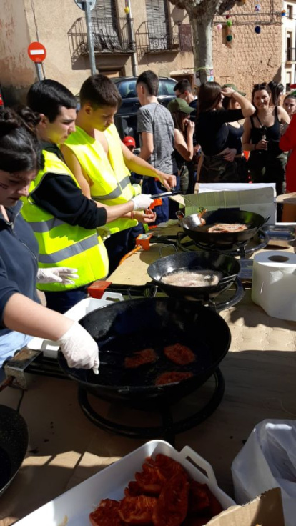 Comida de quintos y carnaval en San Esteban.-ANA HERNANDO
