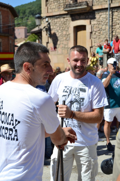 Fiestas de Vinuesa 2022, día de la Pingada del Mayo. RAQUEL FERNÁNDEZ