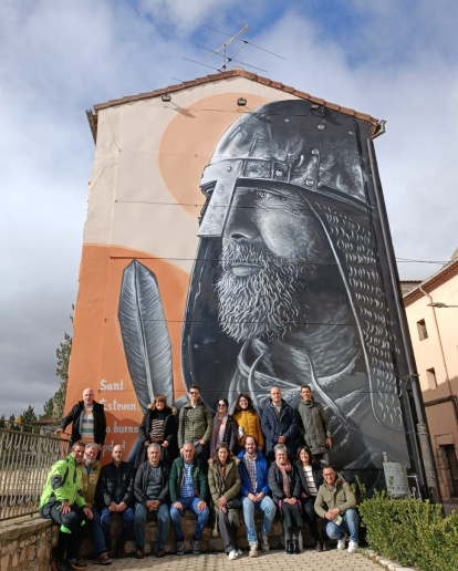 Responsables de Gorbeia en San Esteban.