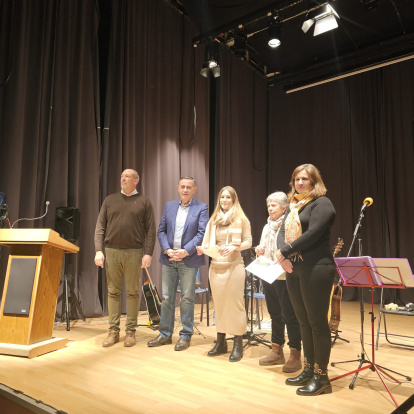 Entrega de los premios de poesía, prosa, fotografía y excelencia académica en El Burgo de Osma.