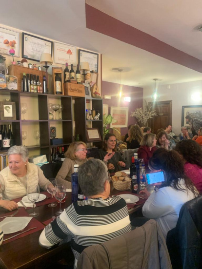 Mujeres participantes en la jornada de la convivencia
