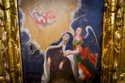 La imagen fue presentada en la Iglesia del Carmen en una ceremonia religiosa