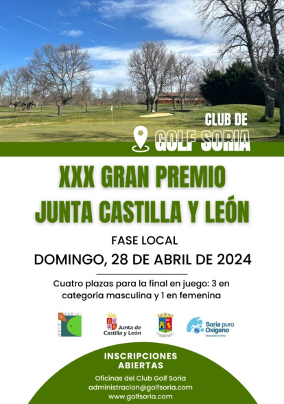 Cartel de la prueba.