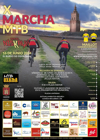 Cartel de la X Ruta del Nískalo.