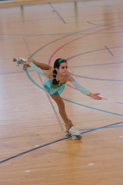 El Club Patín Soria suma seis medallas en el Campeonato de Castilla y León.