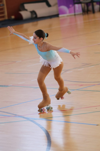 El Club Patín Soria suma seis medallas en el Campeonato de Castilla y León.