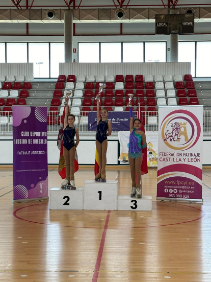 El Club Patín Soria suma seis medallas en el Campeonato de Castilla y León.