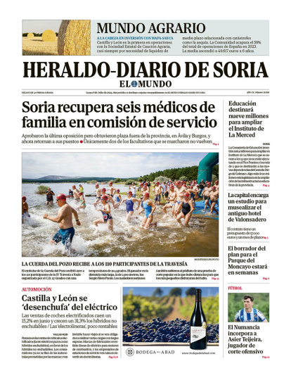 Portada de 8 de julio de 2024