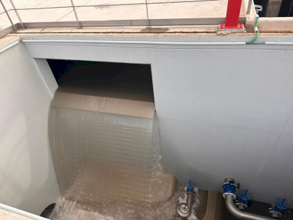 Las nuevas infraestructuras ya limpian las aguas de la ciudad