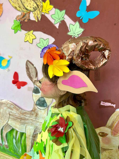 Los niños y niñas de San Pedro Manrique se transformaron en seres mitológicos