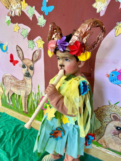 Los niños y niñas de San Pedro Manrique se transformaron en seres mitológicos