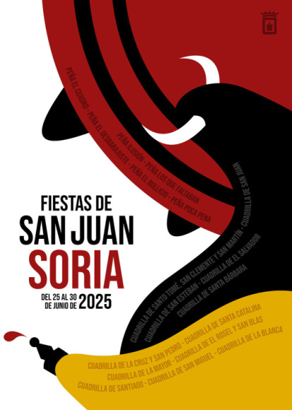 Carteles presentados a concurso para San Juan 2025.