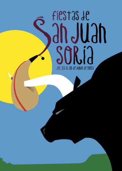 Carteles presentados a concurso para San Juan 2025.