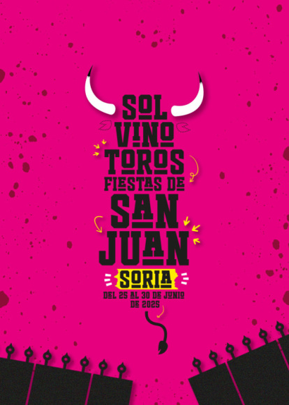 Carteles presentados a concurso para San Juan 2025.