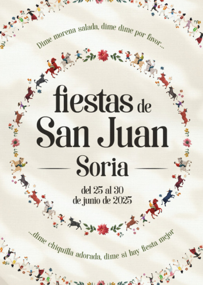 Carteles presentados a concurso para San Juan 2025.