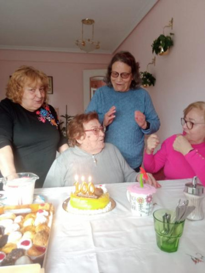 La centenaria nació en Cabreriza, una población cercana a Berlanga de Duero.