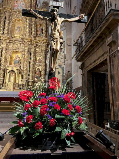 Talla que procesiona en Medinaceli