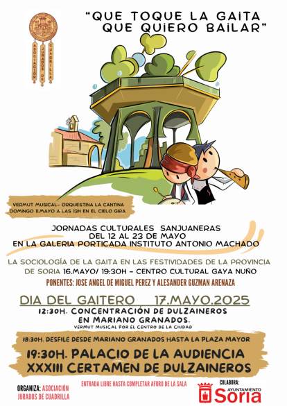Programa del Día del Dulzainero.