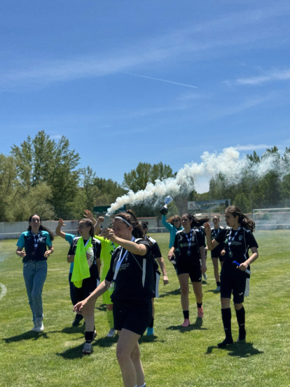San Juan de Garray acoge la fiesta del fútbol provincial con la Copa Diputación y el Interpueblos.