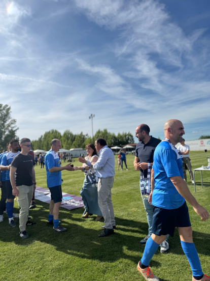San Juan de Garray acoge la fiesta del fútbol provincial con la Copa Diputación y el Interpueblos.